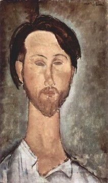  Leopold Works - Portrait of Leopold Zborowski 2 Amedeo Modigliani